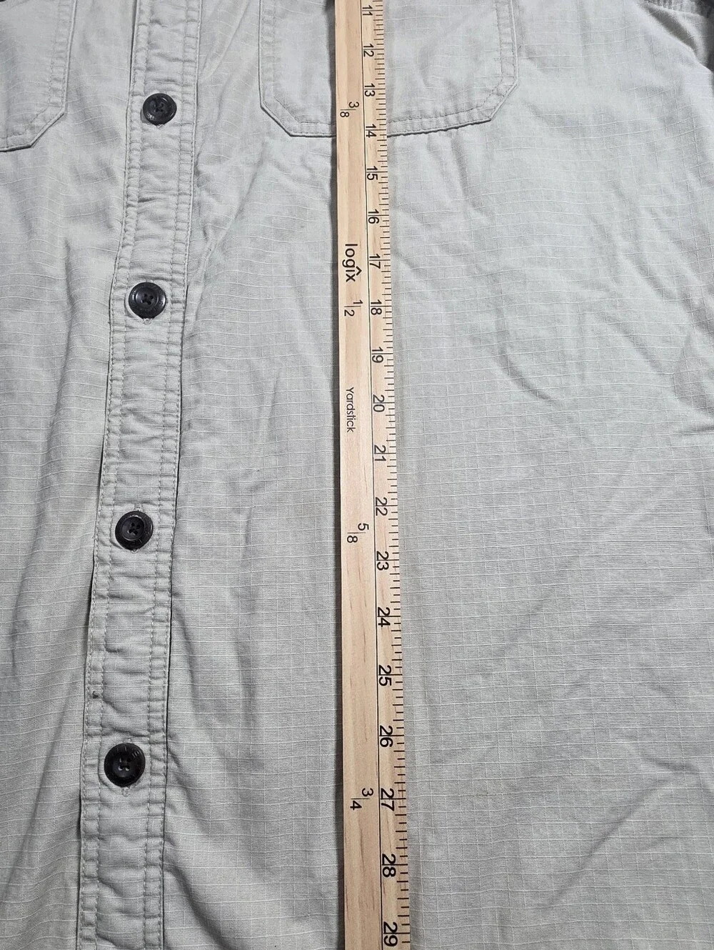 Levi's Men's Sherpa-Lined Canvas Worker Shirt Jacket - Size Large - Picture 7 of 7